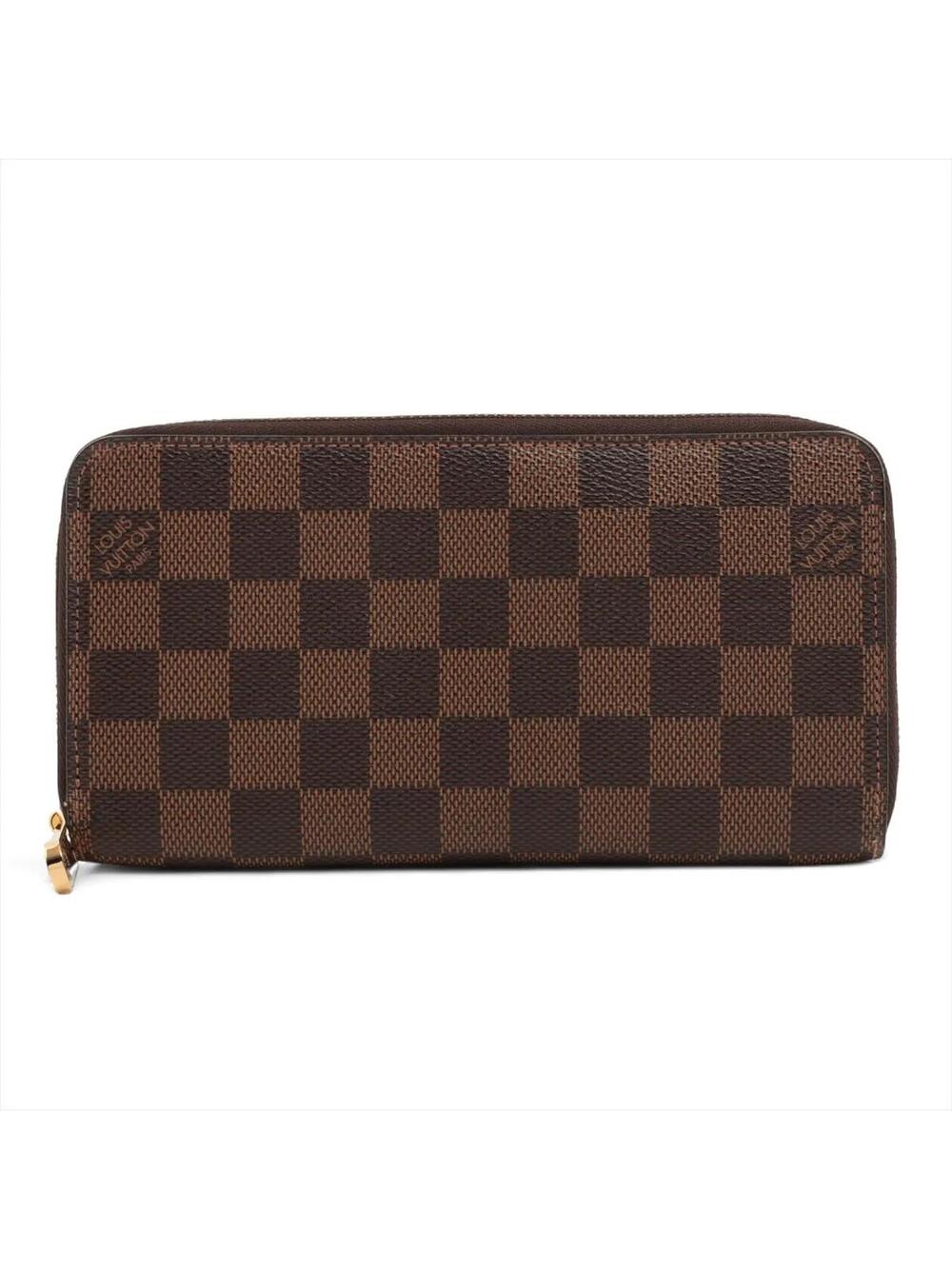 Louis Vuitton Damier Zippy Wallet Brown #271486L28B